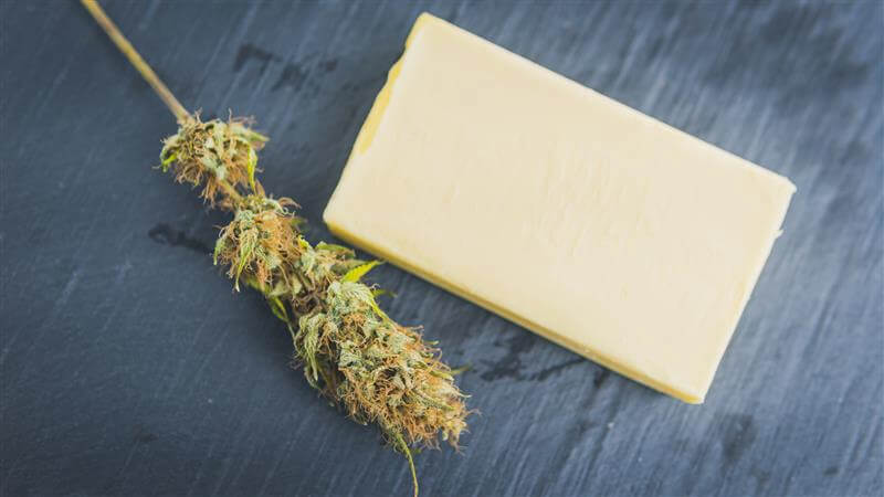 Easy cannabis butter recipe