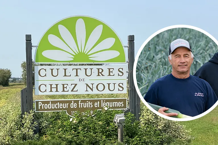 Interview with Louis-Marie, president and founder of Les Cultures de chez nous farm